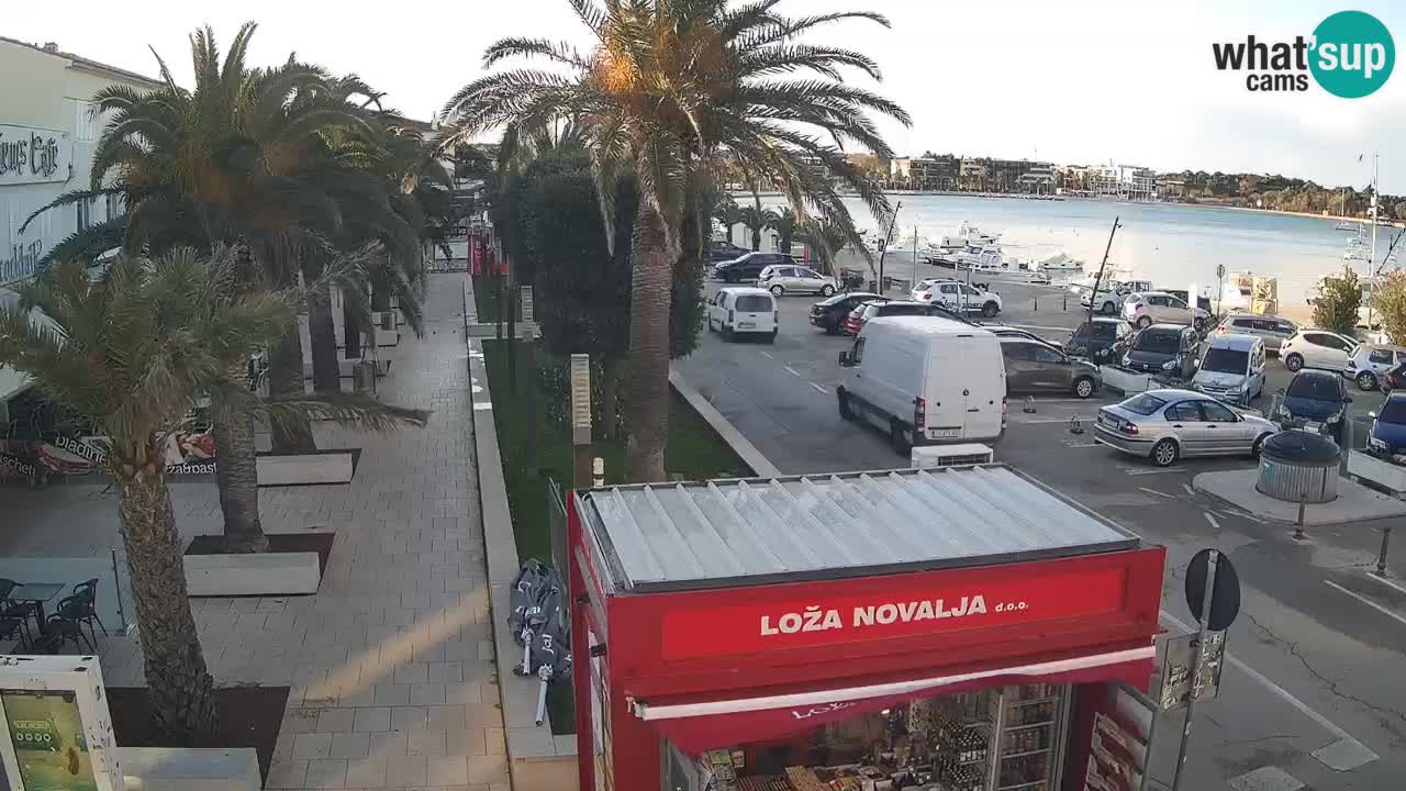 Webcam Novalja – Obala Petra Krešimira IV