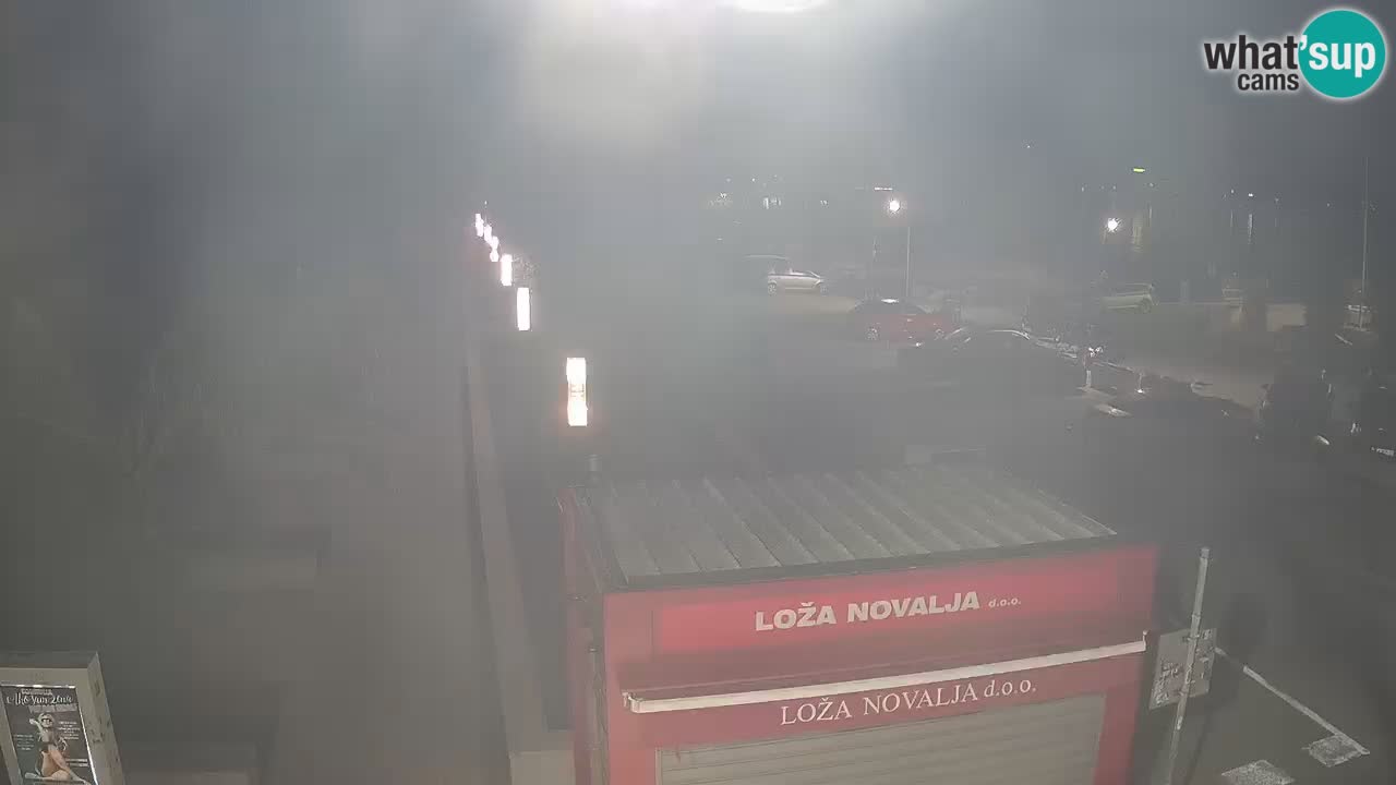 Live cam Novalja – Obala Petra Krešimira IV