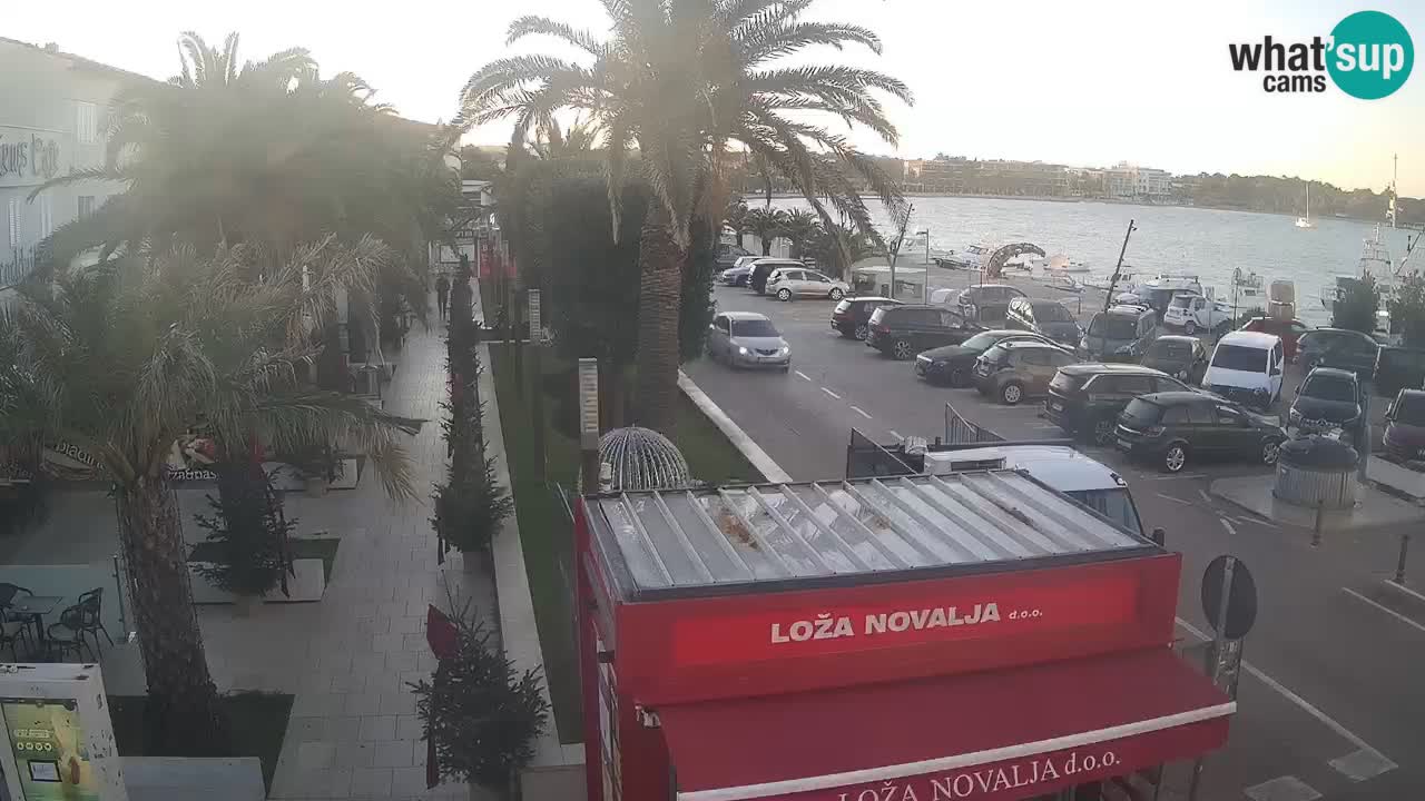 Live cam Novalja – Obala Petra Krešimira IV