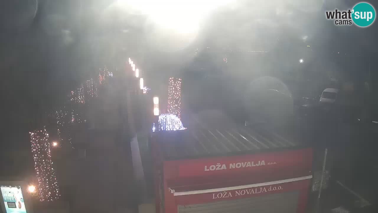 Live cam Novalja – Obala Petra Krešimira IV