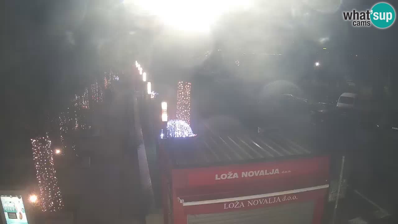 Webcam Novalja – Obala Petra Krešimira IV