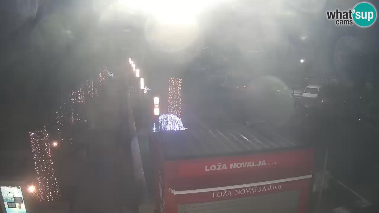 Webcam Novalja – Obala Petra Krešimira IV