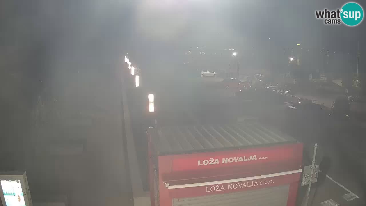Live cam Novalja – Obala Petra Krešimira IV