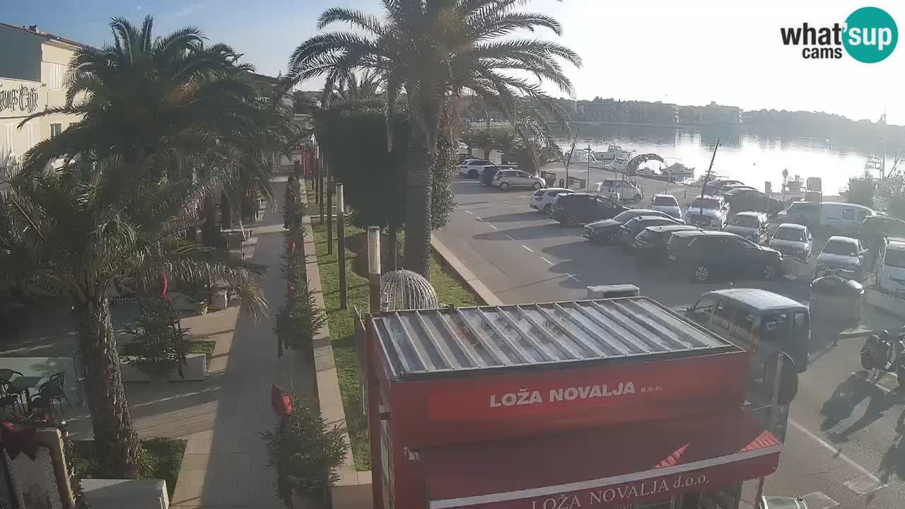 Webcam live Novalja – Obala Petra Krešimira IV