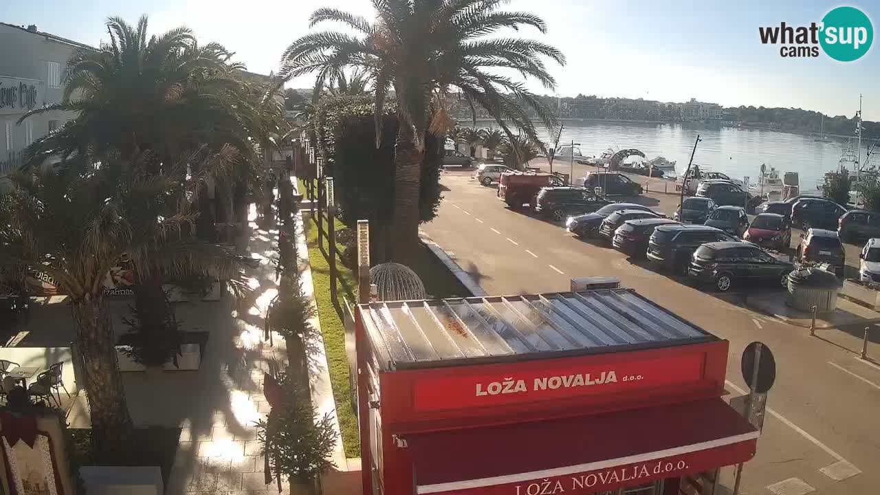 Live cam Novalja – Obala Petra Krešimira IV