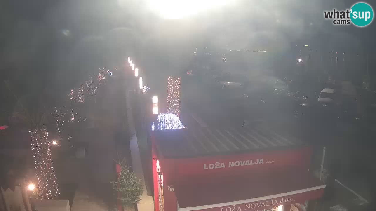 Webcam Novalja – Obala Petra Krešimira IV