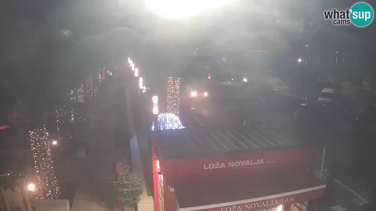 Webcam Novalja – Obala Petra Krešimira IV