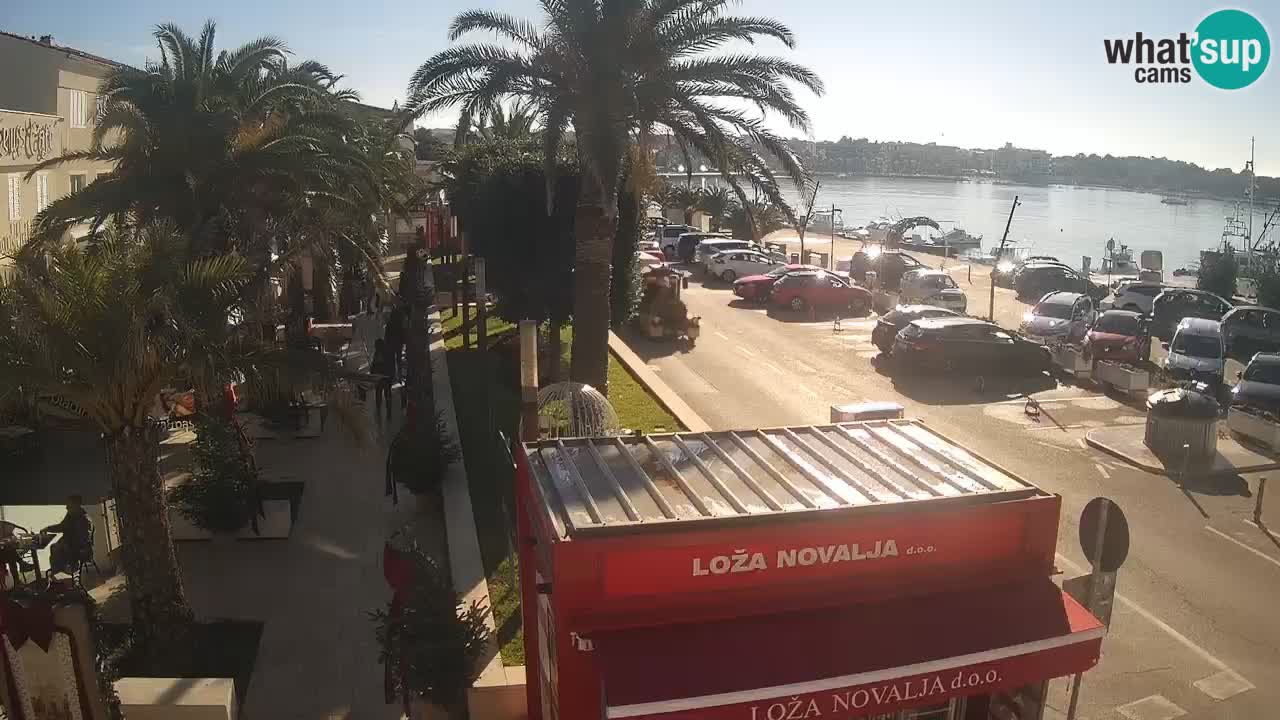 Live cam Novalja – Obala Petra Krešimira IV