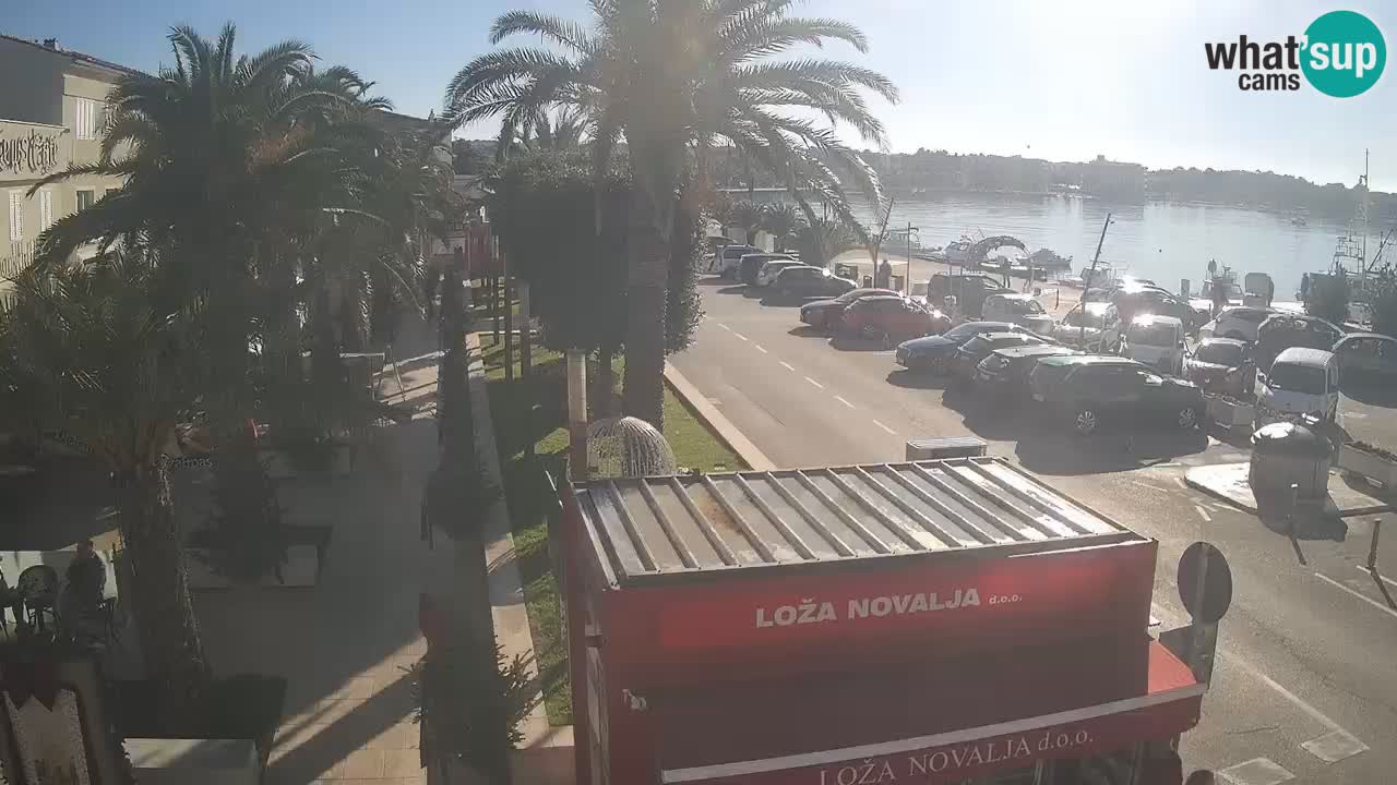 Live cam Novalja – Obala Petra Krešimira IV