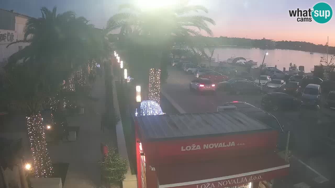 Webcam live Novalja – Obala Petra Krešimira IV