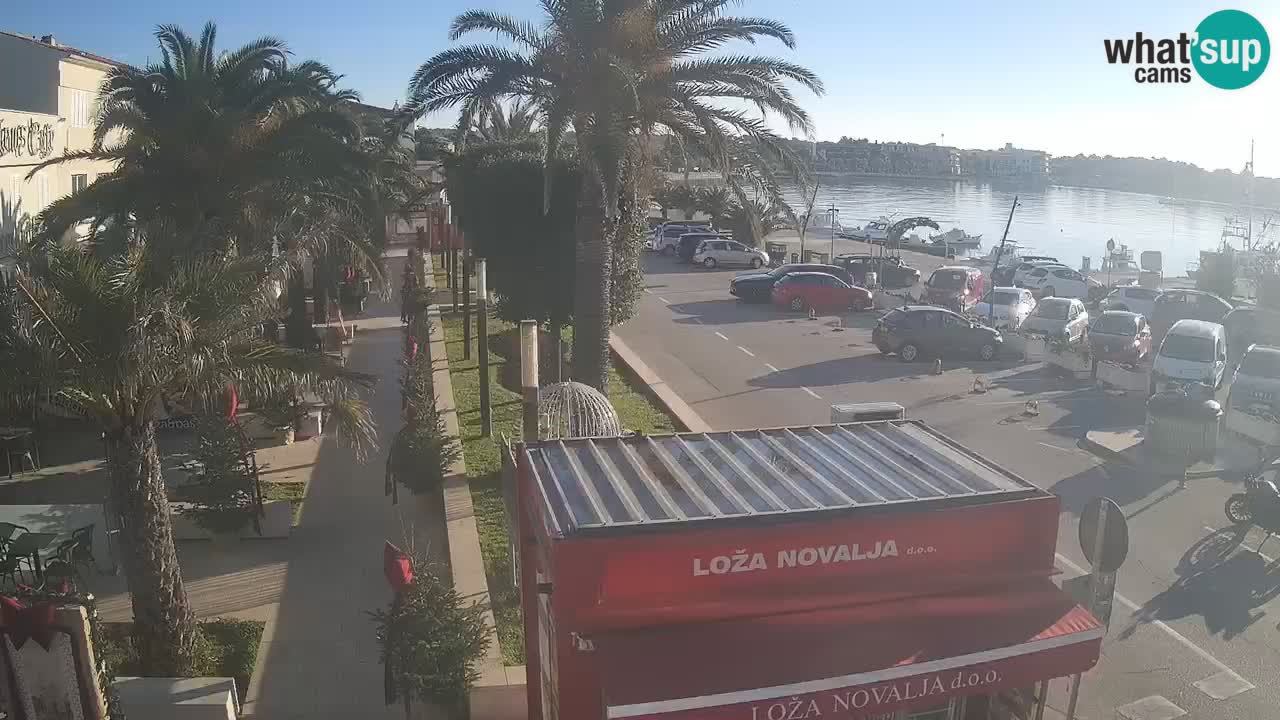 Live cam Novalja – Obala Petra Krešimira IV