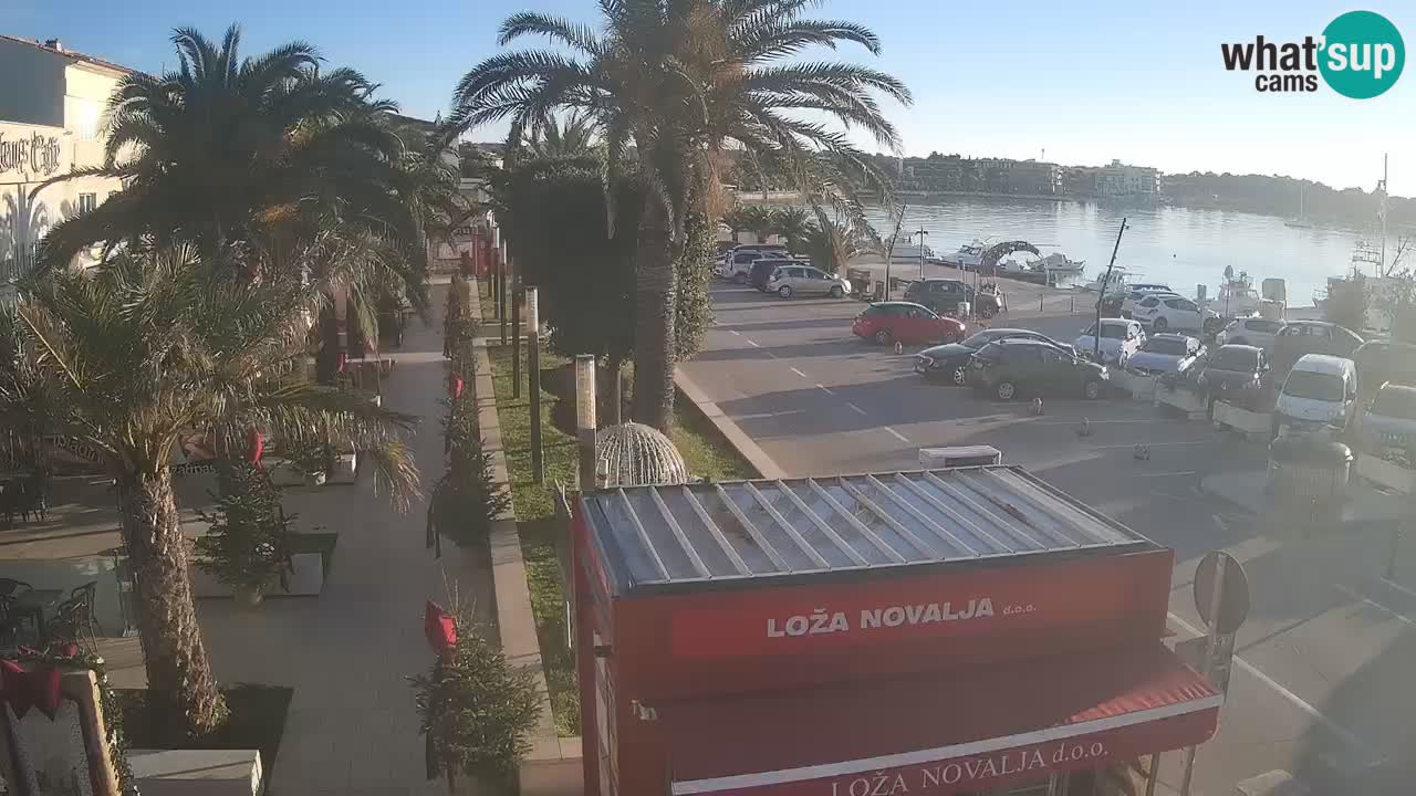 Live cam Novalja – Obala Petra Krešimira IV