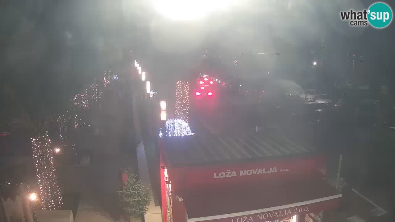 Webcam Novalja – Obala Petra Krešimira IV