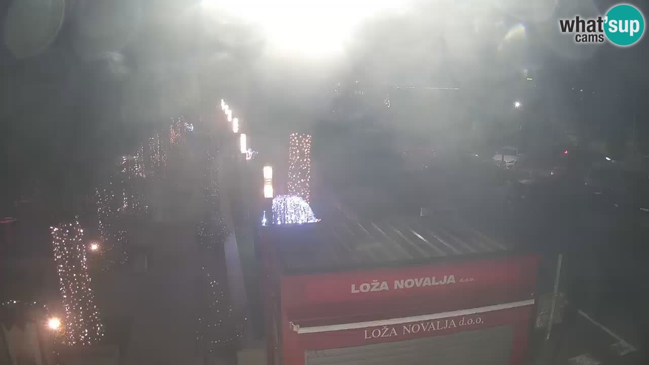 Live cam Novalja – Obala Petra Krešimira IV