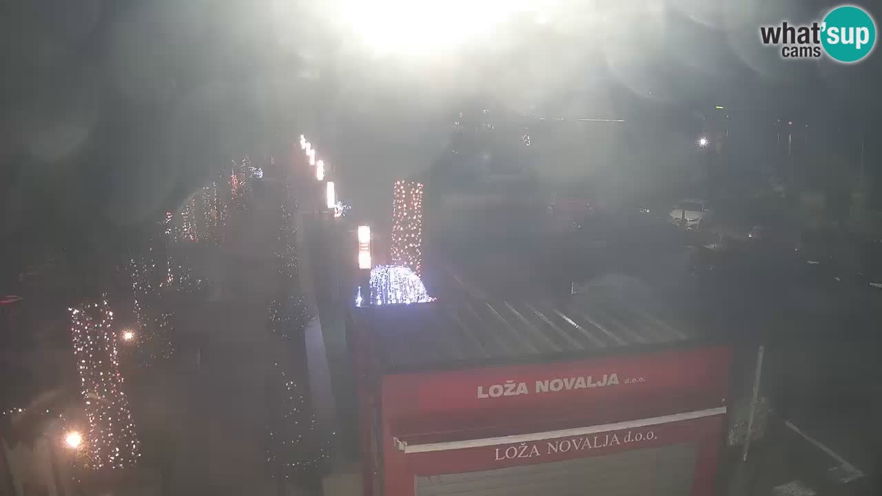 Webcam Novalja – Obala Petra Krešimira IV