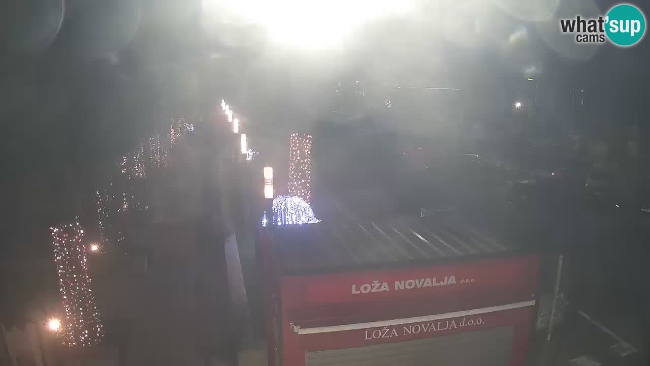 Live cam Novalja – Obala Petra Krešimira IV