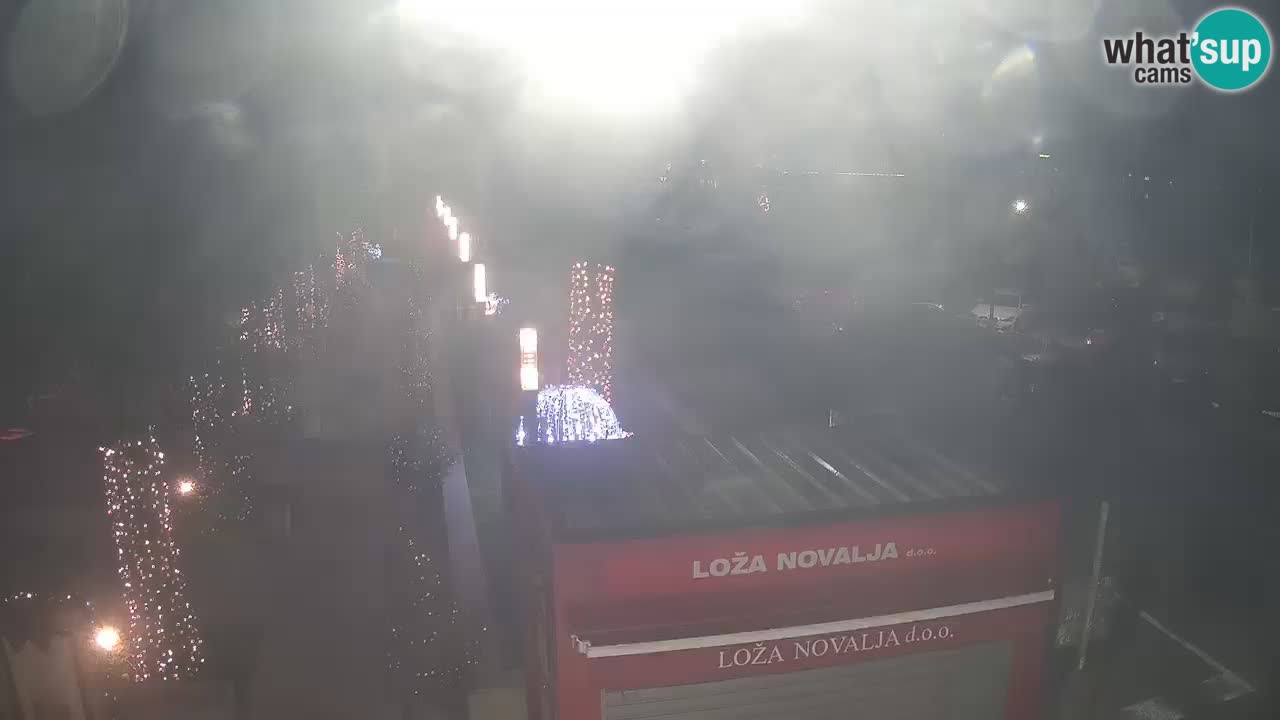 Live cam Novalja – Obala Petra Krešimira IV