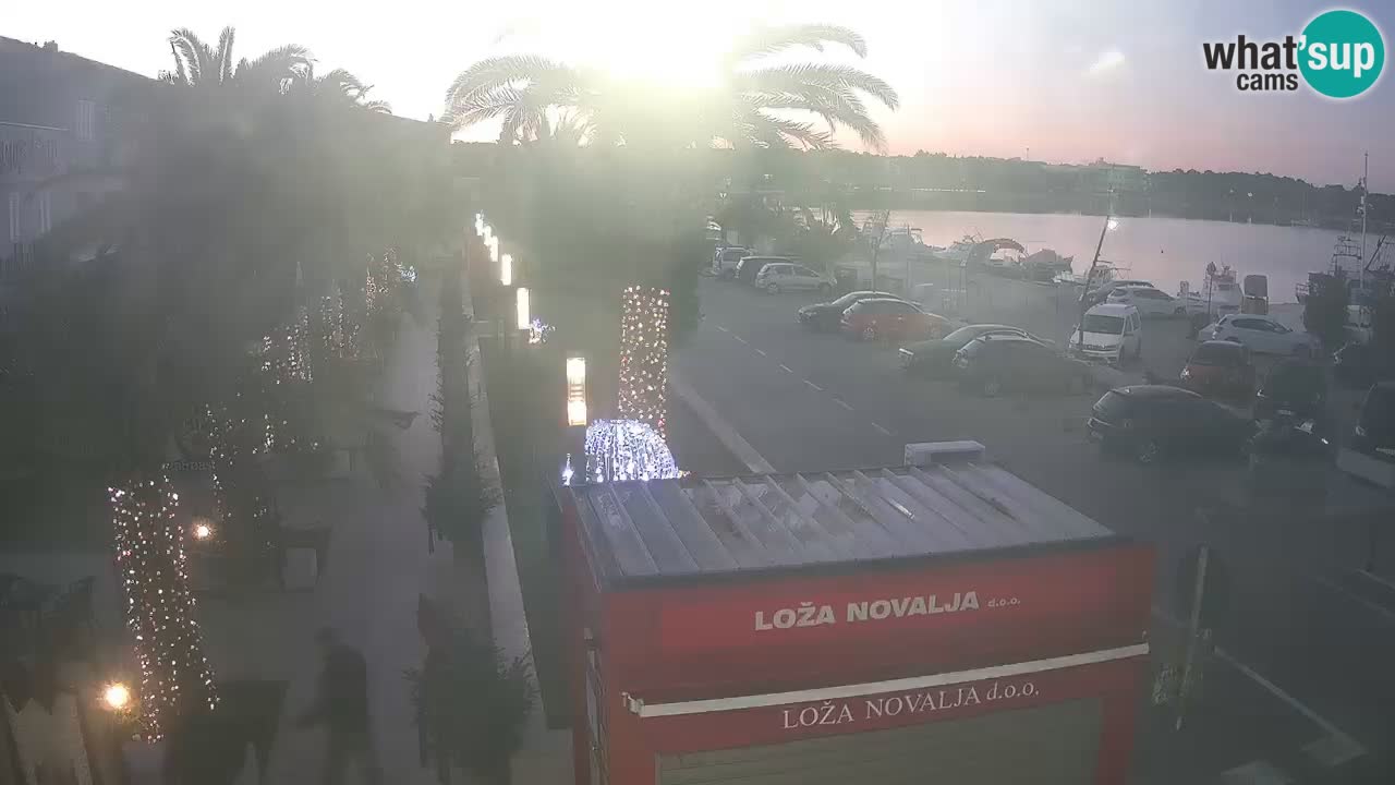 Webcam Novalja – Obala Petra Krešimira IV