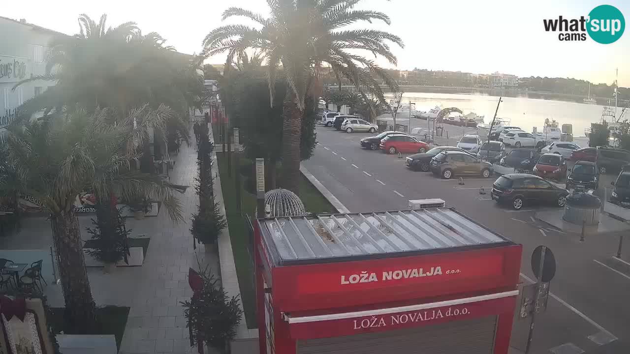 Webcam Novalja – Obala Petra Krešimira IV