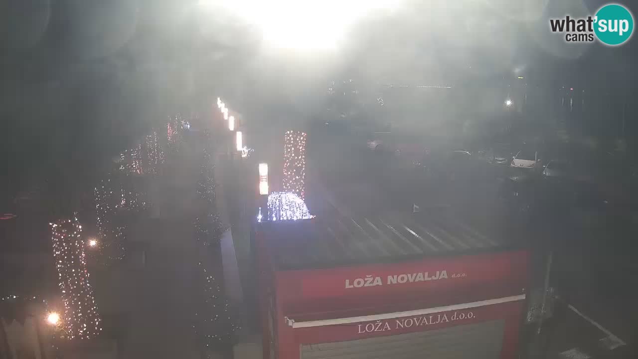 Live cam Novalja – Obala Petra Krešimira IV