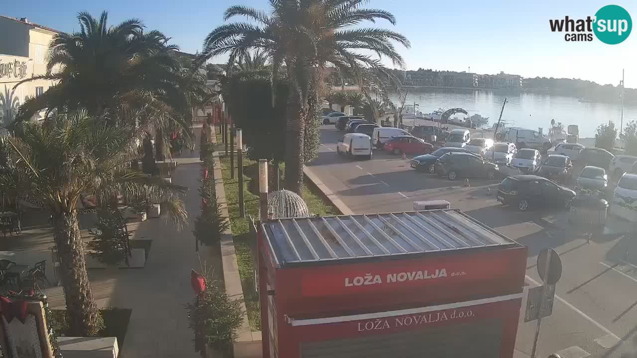 Live cam Novalja – Obala Petra Krešimira IV