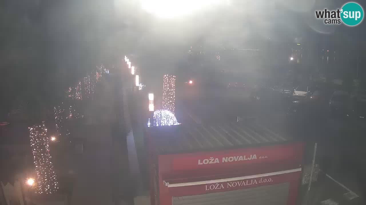 Live cam Novalja – Obala Petra Krešimira IV