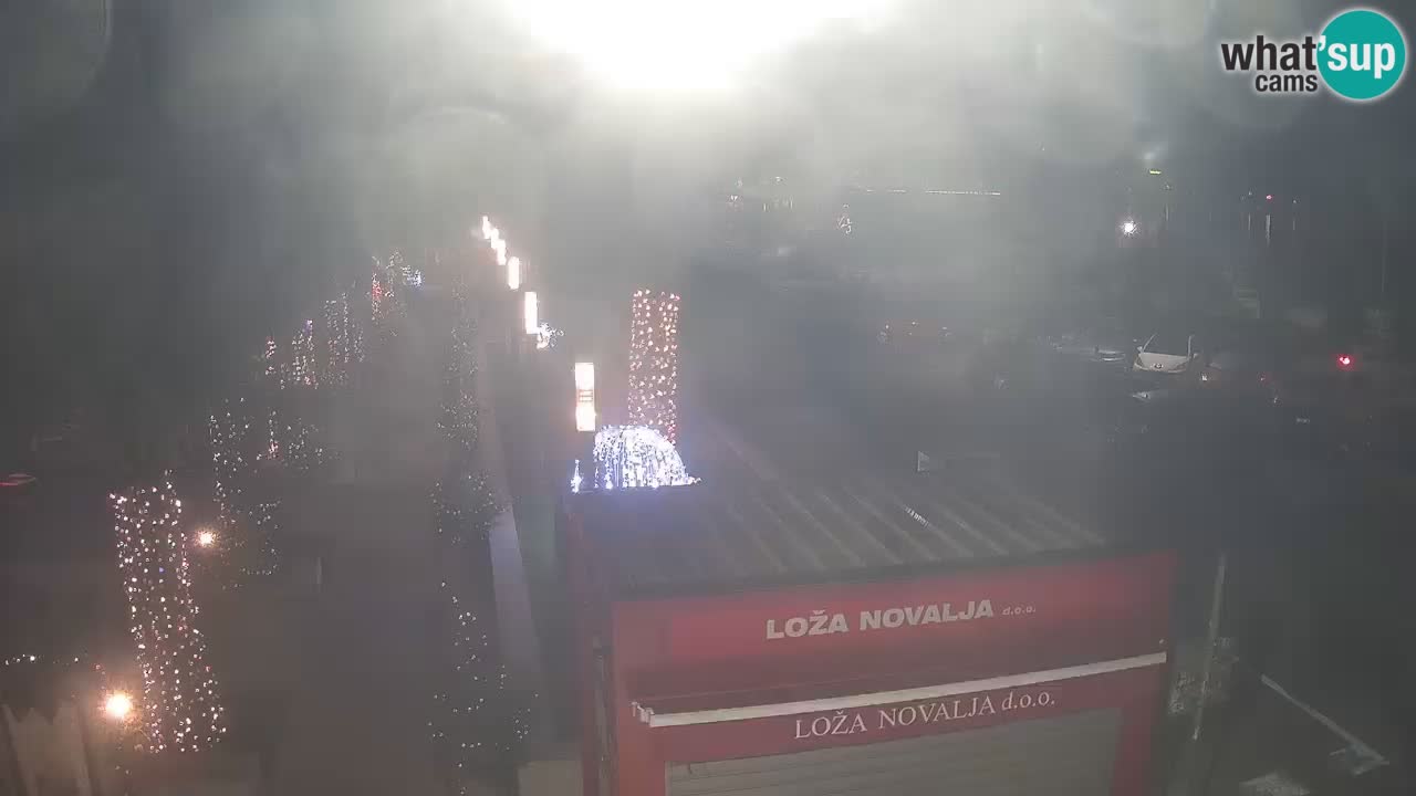 Webcam Novalja – Obala Petra Krešimira IV