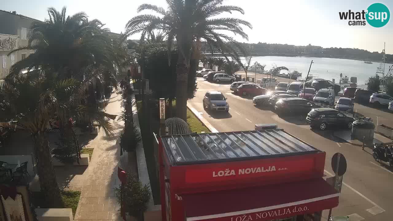 Live cam Novalja – Obala Petra Krešimira IV