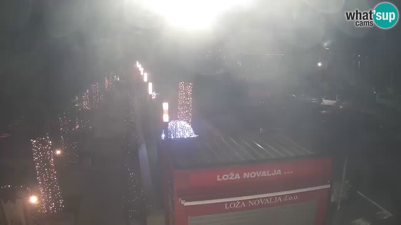 Webcam Novalja – Obala Petra Krešimira IV