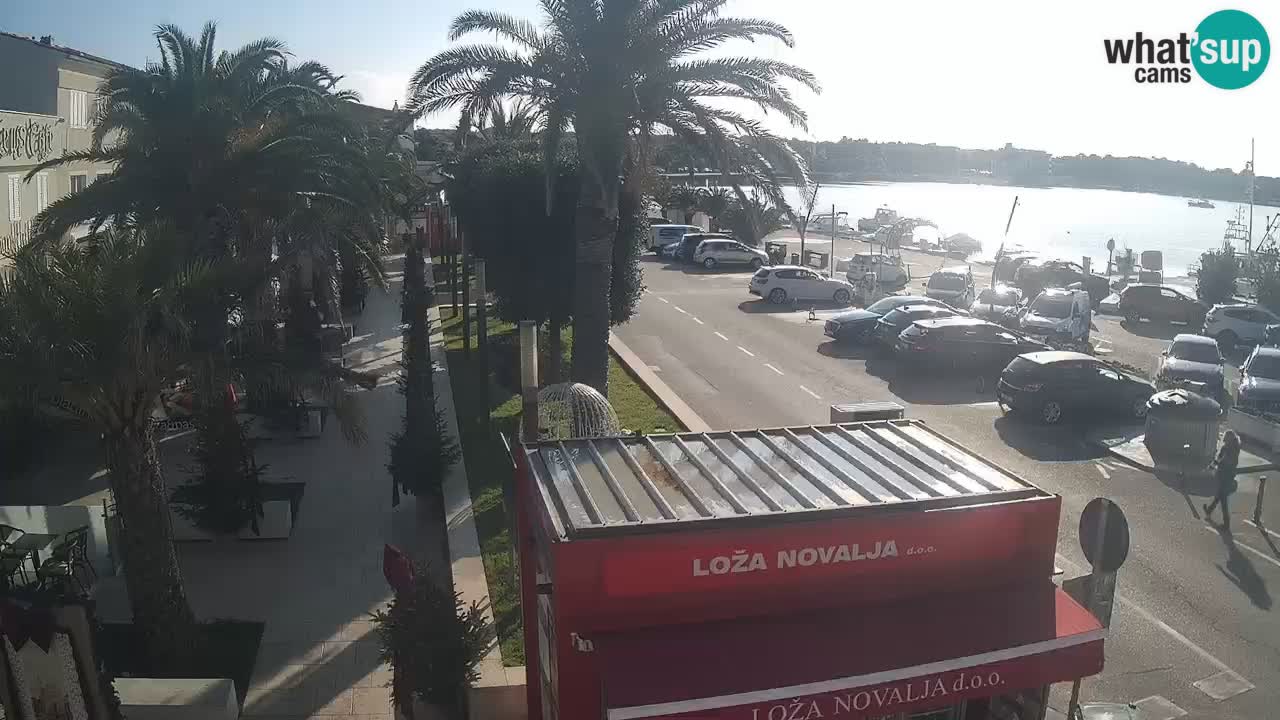 Live cam Novalja – Obala Petra Krešimira IV