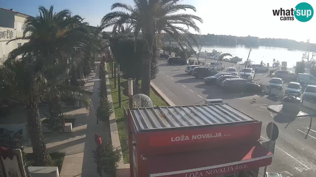 Live cam Novalja – Obala Petra Krešimira IV