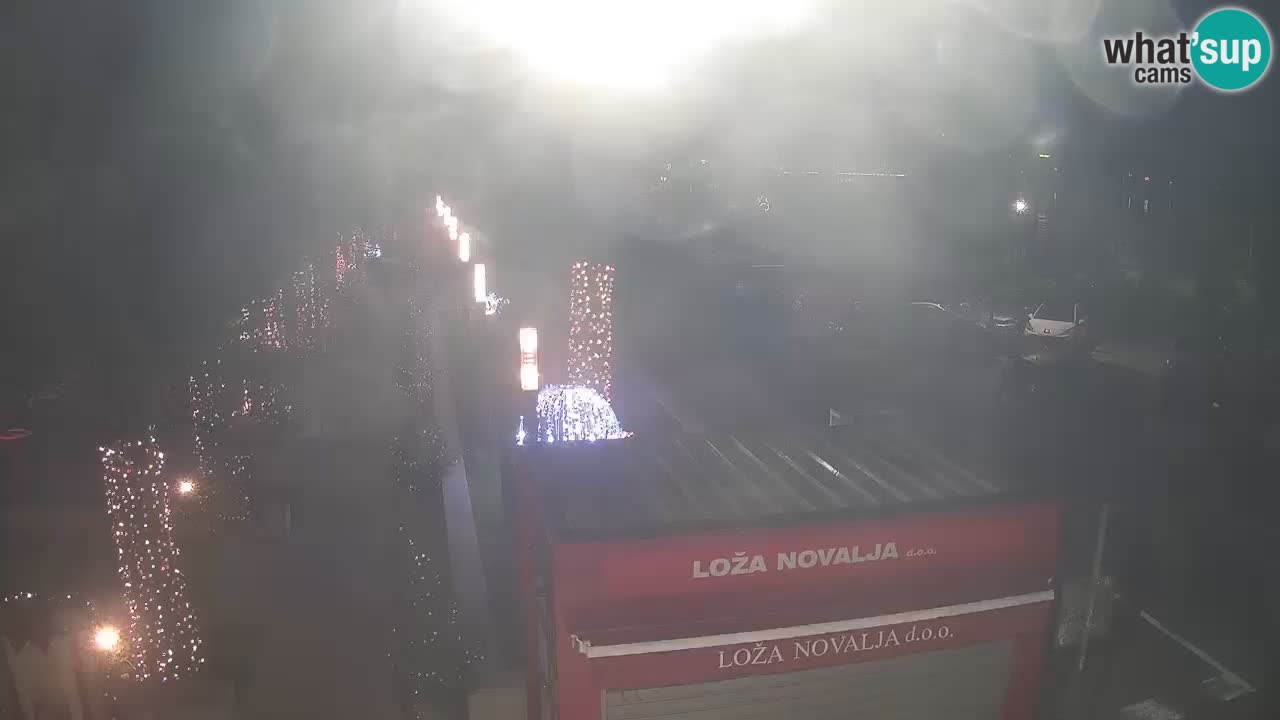Live cam Novalja – Obala Petra Krešimira IV