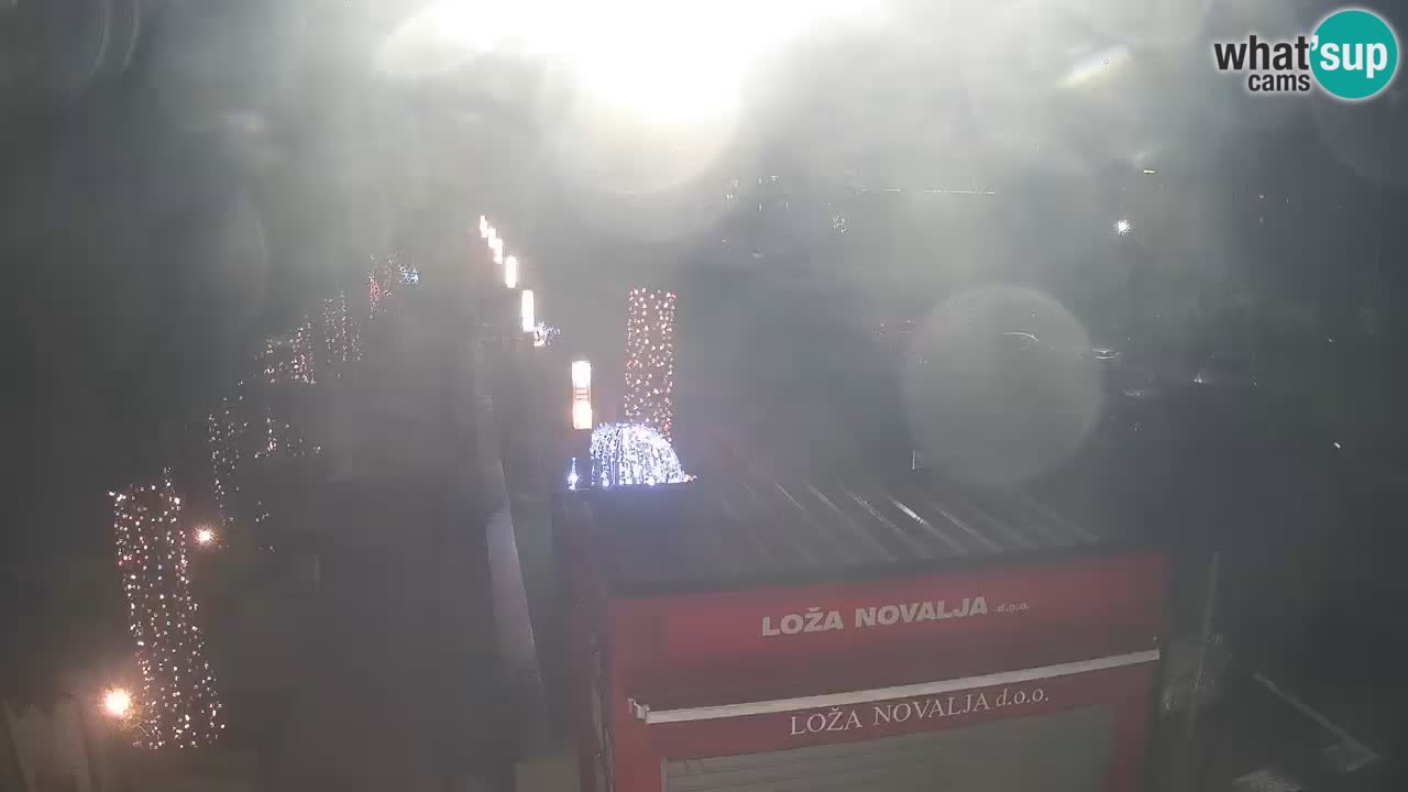 Webcam live Novalja – Obala Petra Krešimira IV