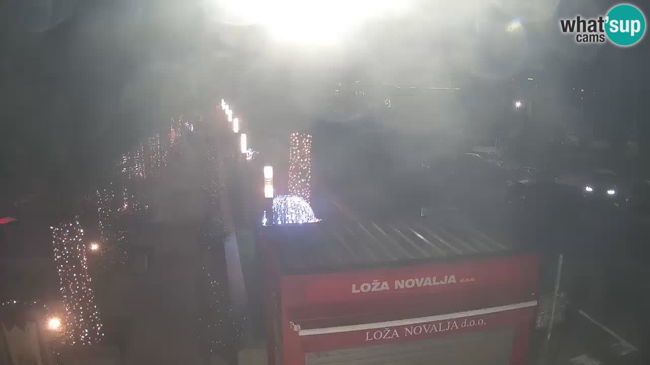Live cam Novalja – Obala Petra Krešimira IV
