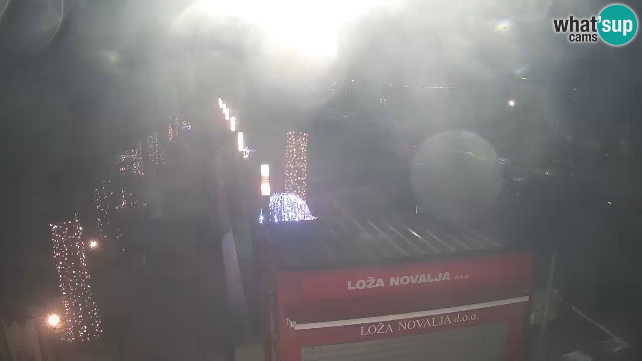 Webcam Novalja – Obala Petra Krešimira IV