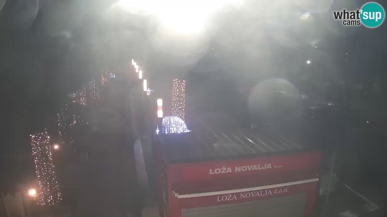 Webcam live Novalja – Obala Petra Krešimira IV