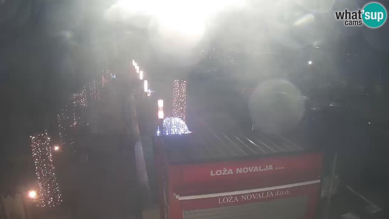 Live cam Novalja – Obala Petra Krešimira IV