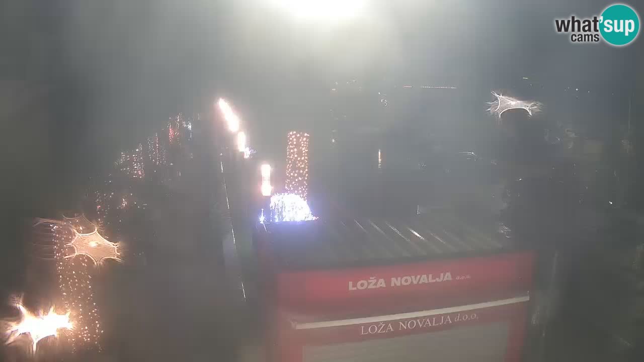 Live cam Novalja – Obala Petra Krešimira IV