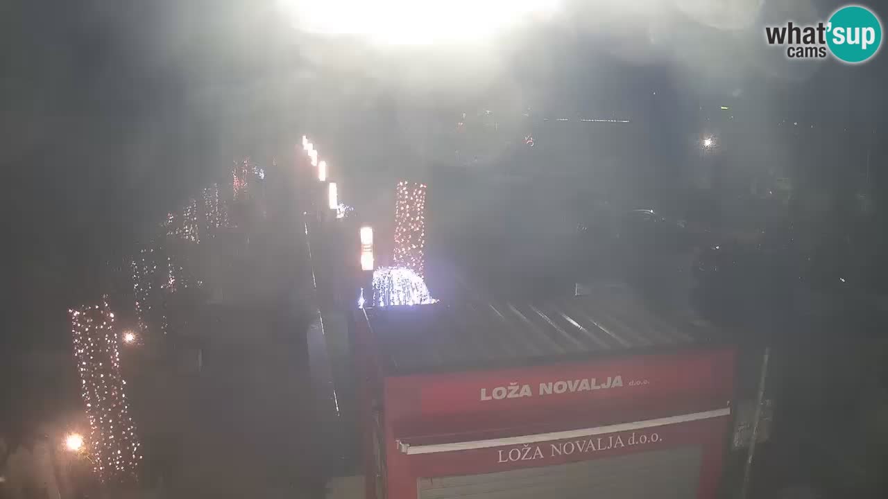 Live cam Novalja – Obala Petra Krešimira IV