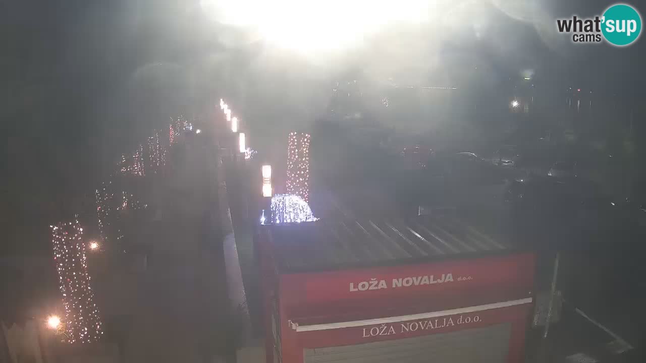 Webcam Novalja – Obala Petra Krešimira IV