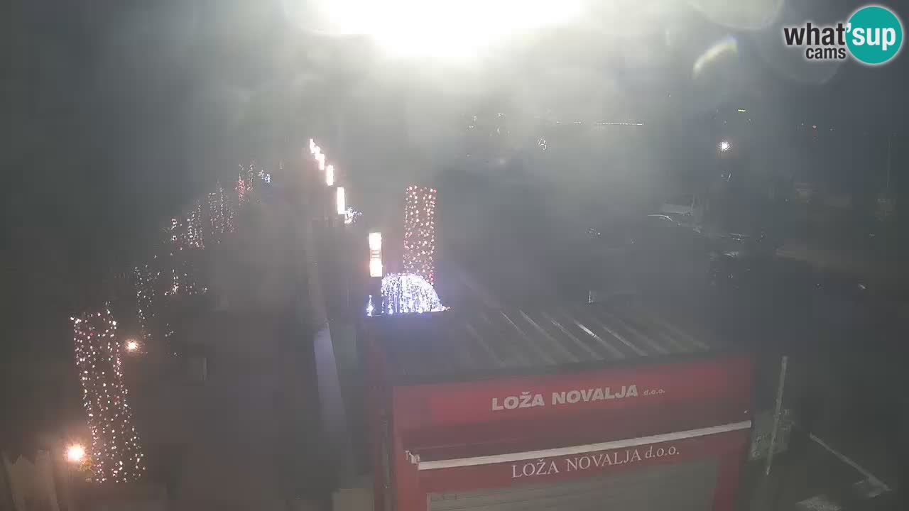 Webcam Novalja – Obala Petra Krešimira IV