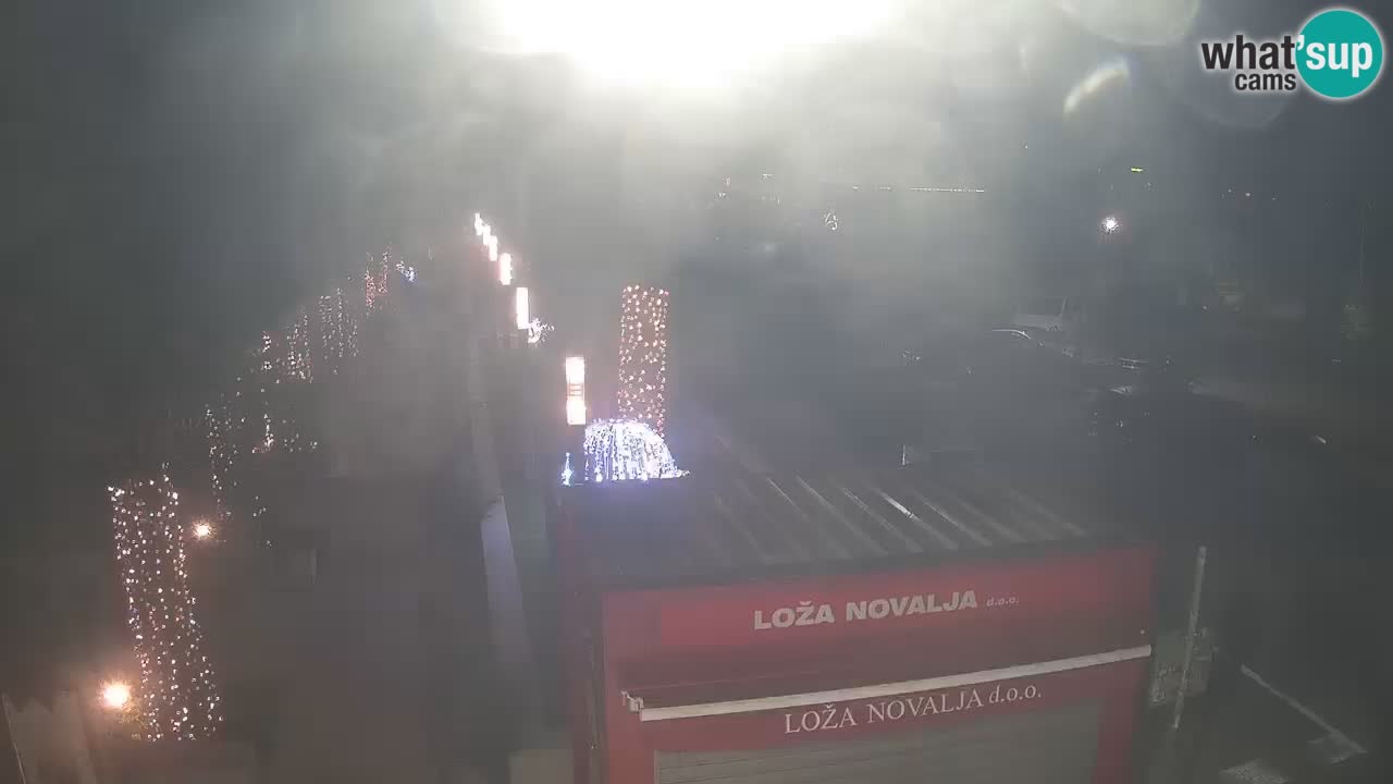 Webcam Novalja – Obala Petra Krešimira IV