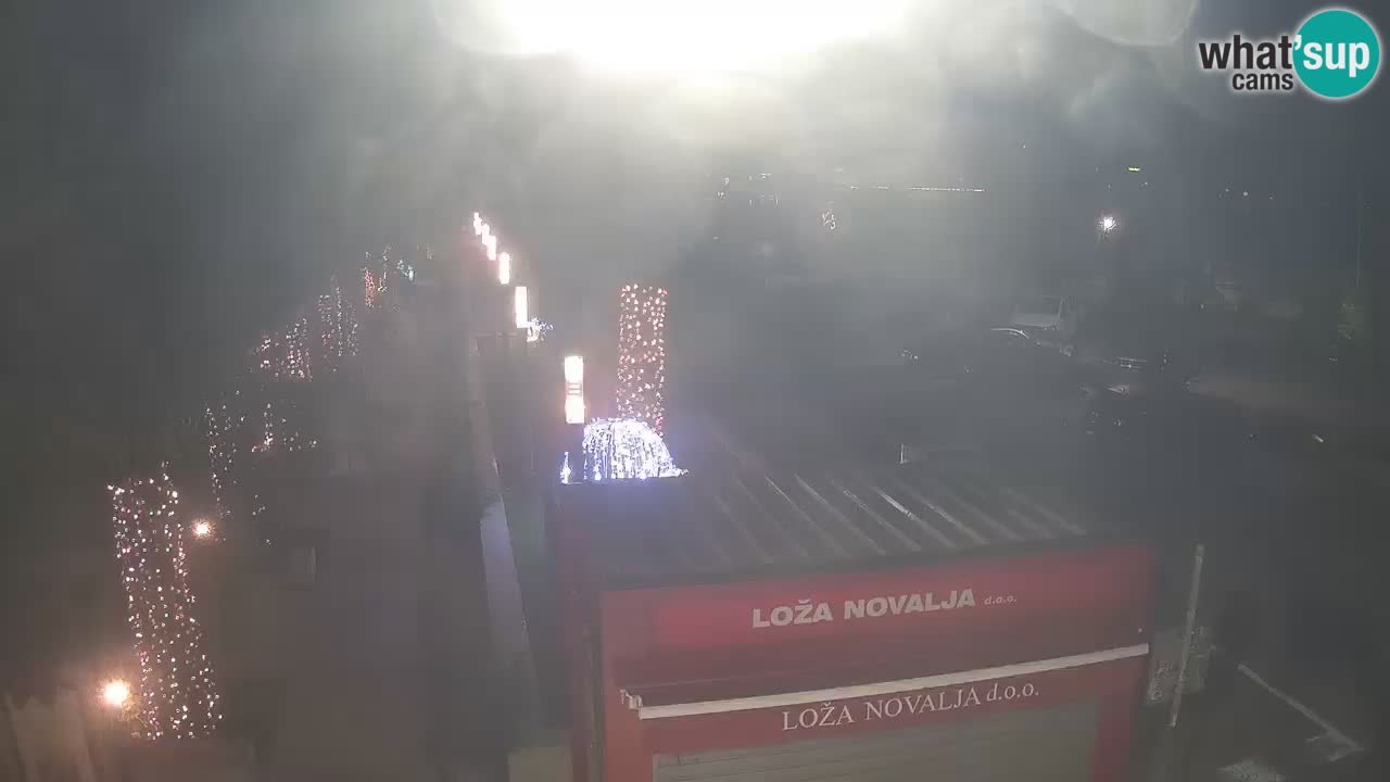 Webcam Novalja – Obala Petra Krešimira IV
