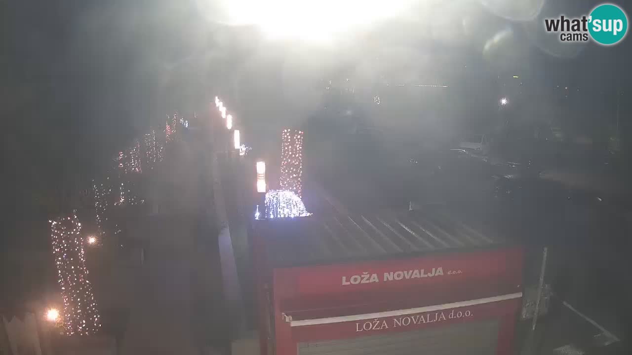 Webcam live Novalja – Obala Petra Krešimira IV