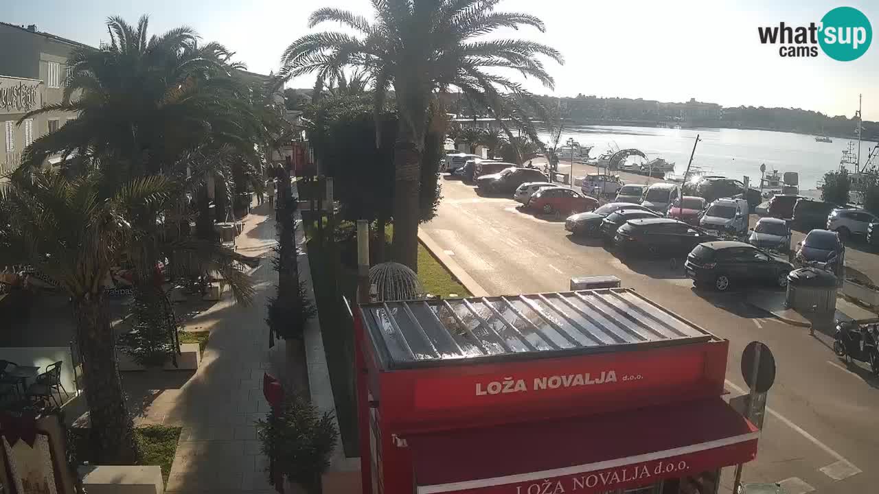 Webcam Novalja – Obala Petra Krešimira IV