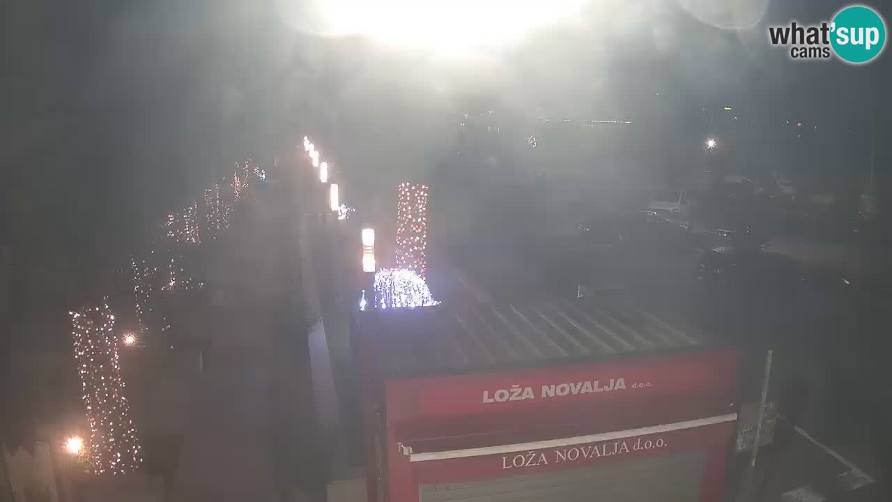 Webcam Novalja – Obala Petra Krešimira IV