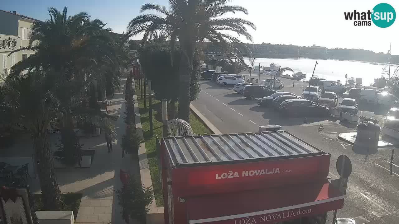 Webcam Novalja – Obala Petra Krešimira IV
