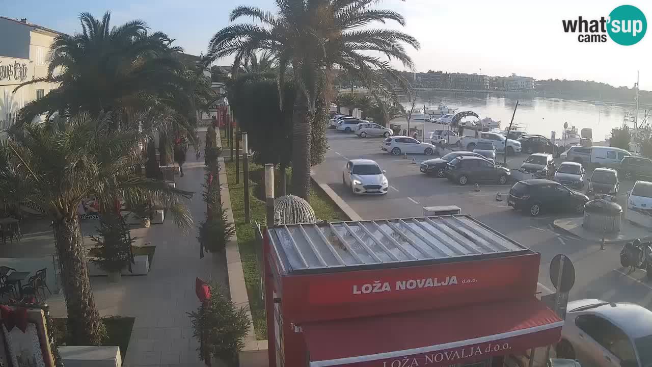Live cam Novalja – Obala Petra Krešimira IV