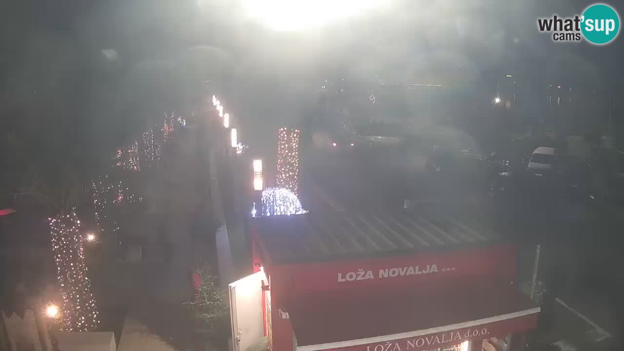 Webcam Novalja – Obala Petra Krešimira IV