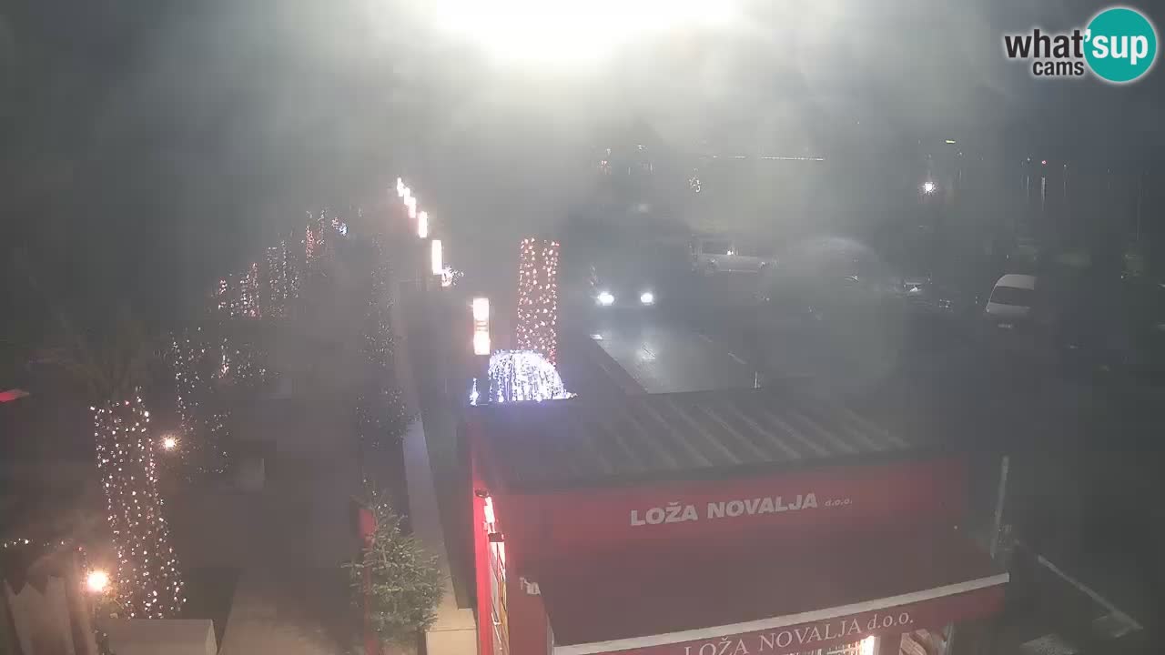 Live cam Novalja – Obala Petra Krešimira IV